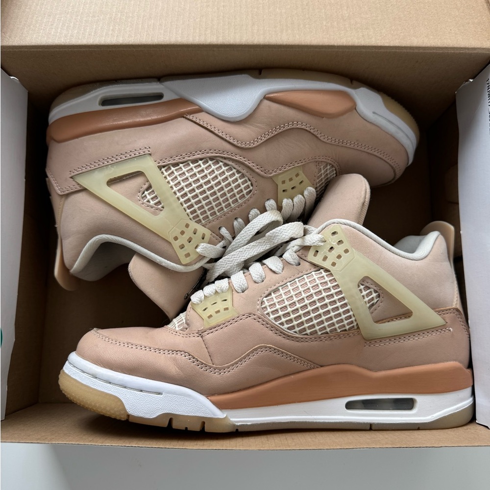 Air Jordan 4 Retro Sneakers Shimmer 7.5W